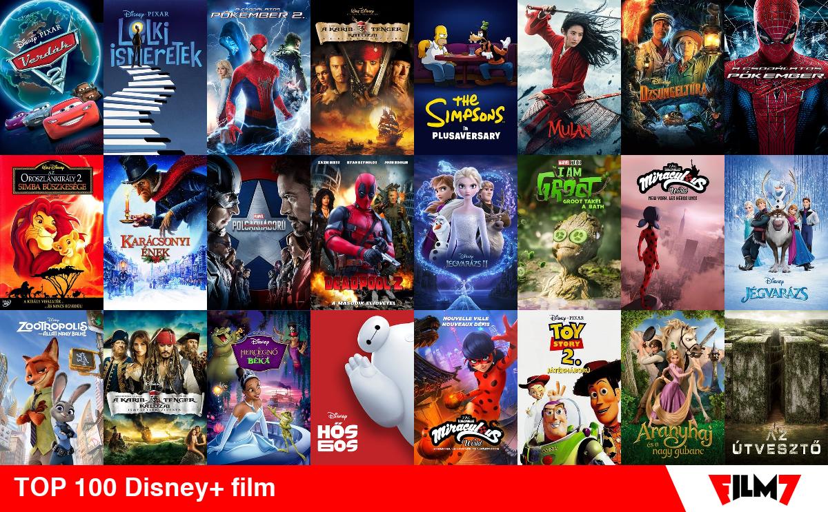 TOP 100 Disney+ film
