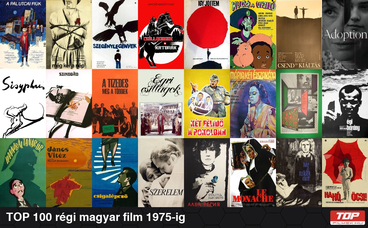TOP 100 régi magyar film 1975-ig