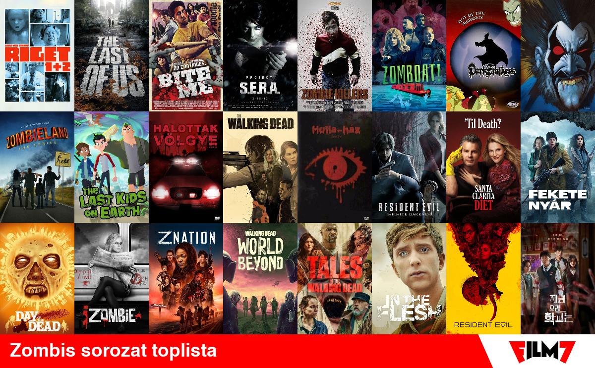 Zombis sorozat toplista